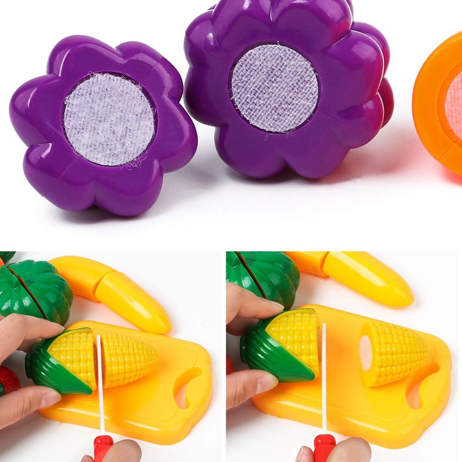 8037 Plastic Fruits N Veggies Exclusive Collection of Realistic Sliceable Fruits 8037 Plastic Fruits N Veggies Exclusive Collection of Realistic Sliceable Fruits